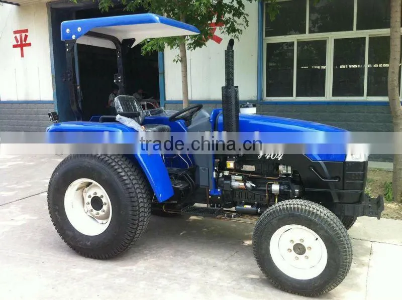 Mini farm tractor, LZ254 25HP 4x4 with rops sunshade, with 4in1 loader, slasher mower, backhoe, wood chipper etc.