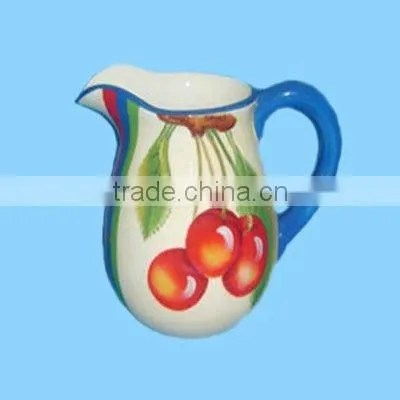 ceramic grape jug