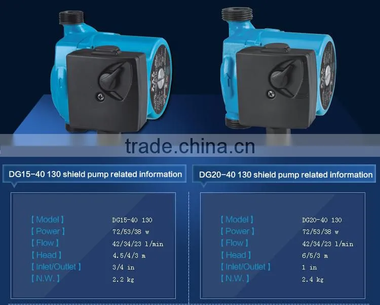 Jenson DG25-40/60 180 household hot water circulation pump