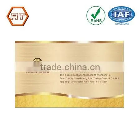 business card metal