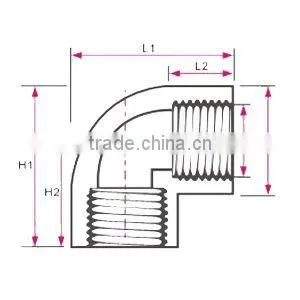 PPR 90 Female Elbow / plastic Elbows 90 /plastic Elbows /PPR Elbows