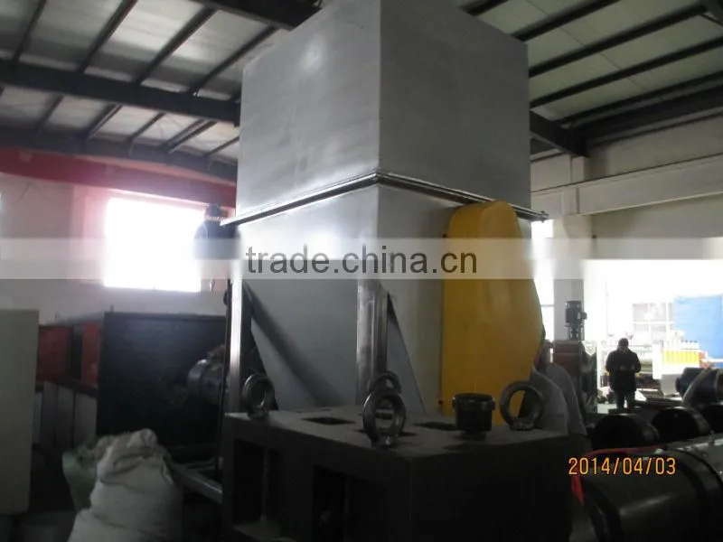 PP woven bag water-ring pelletizing machine/plastic granulator extruder
