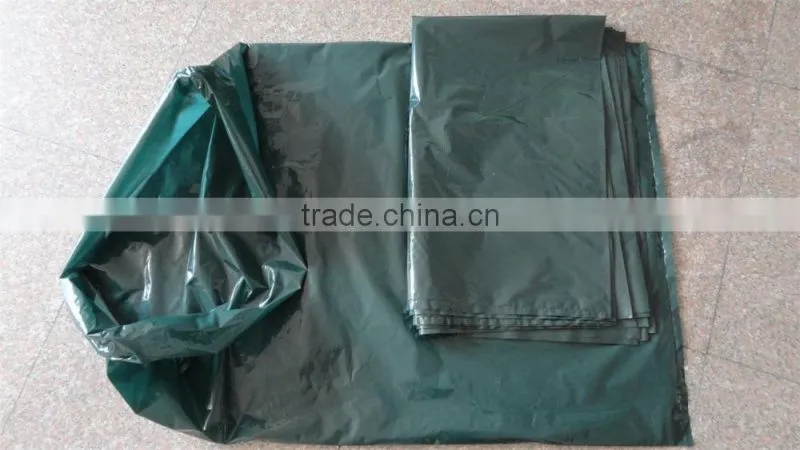 New!PE plastic green bag for garden
