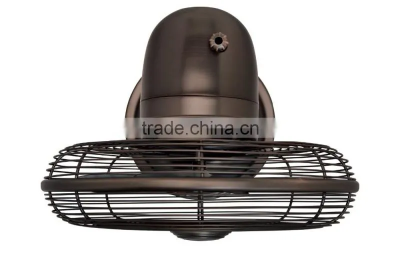 12" Metal Fan, Brushed Nickel Finish (Table Fan, Portable Fan)