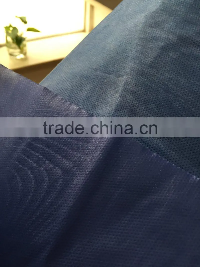 SMS laminated nonwovens, SMS coated with PE film