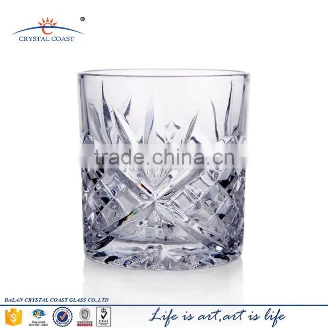 Double Old Fashioned drinking glass tumbler