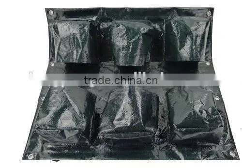 Gardening Novelty 6 Pockets Vertical Vegetables Fruits Seeds Balcony Planter Bonsai Planting Bags