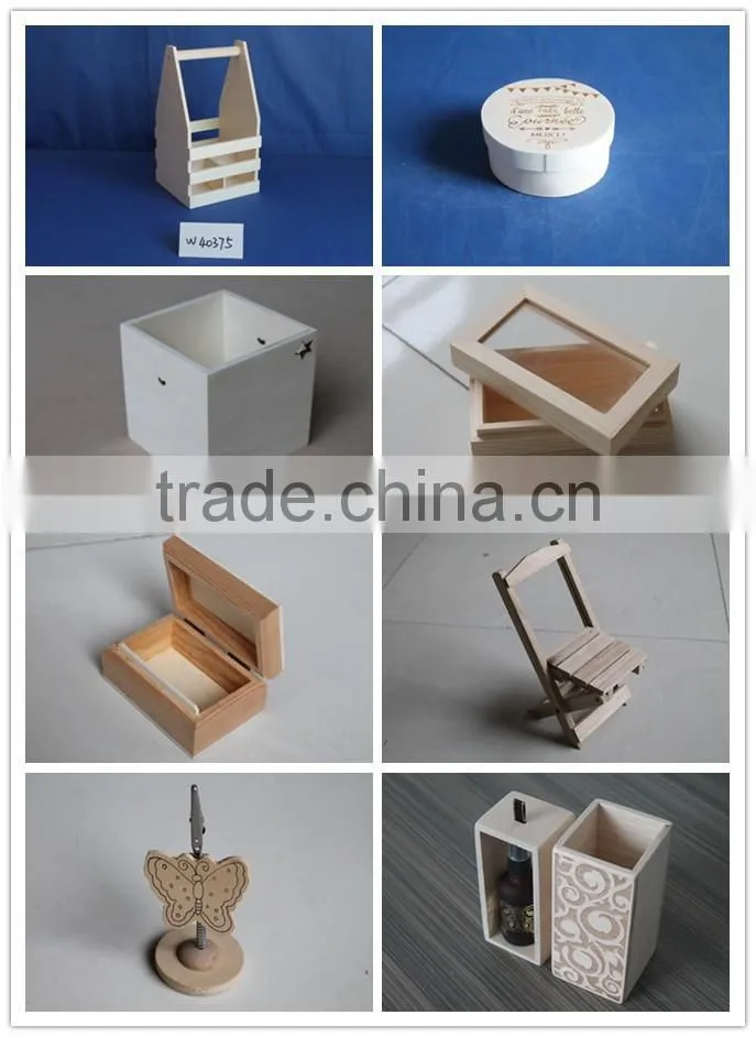 Trade assurance antique grey color handmade wedding decorative small wood candle holder