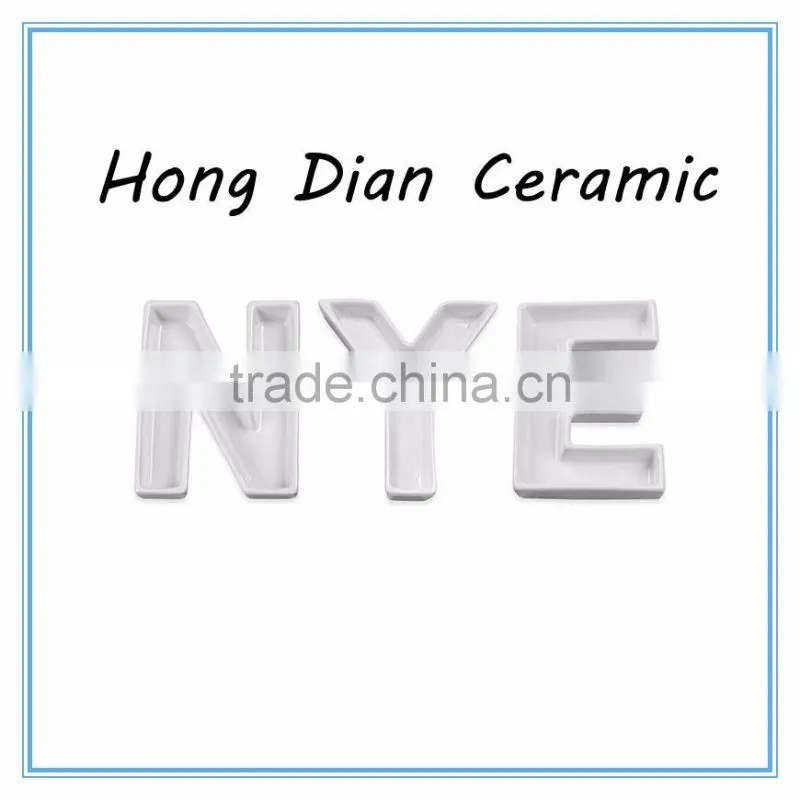 NYE Ceramic Candy Dish Set