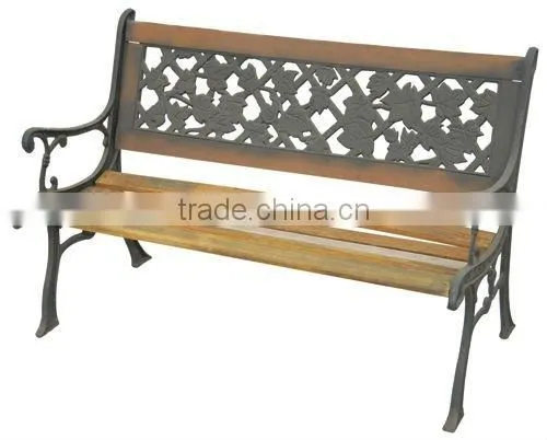 Trade Assurance garden Furniture antique cast iron bench supplier