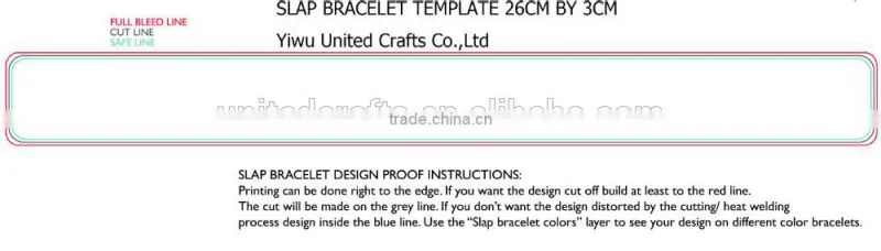 High Visibility Slapwrap Reflective Bands/wrist band