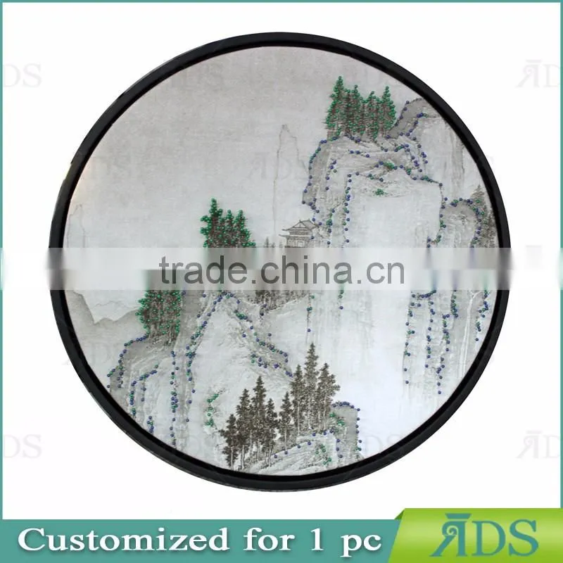 Metal Wall Art With Pin/Painted Nail For Home Decoration