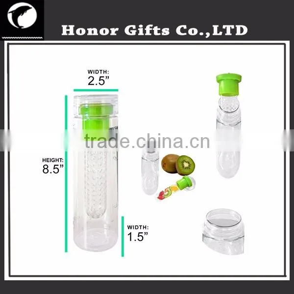 Sports Leak-proof Food Grade High Quality Fruit Infuser Water Bottle BPA Free