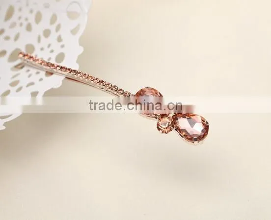 beautiful Crystal Pearl jewel Hair Clasp