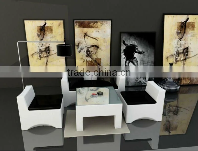 Night club sofa/led furniture/Modern Waterproof LED Lounge sofa