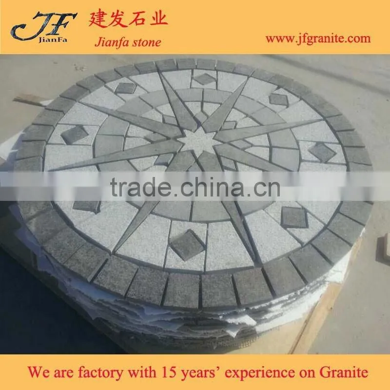 Mesh Cobblestone G603 G654 slate granite driveway pavers