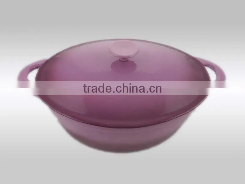 Manufacture of cookware enamel coating