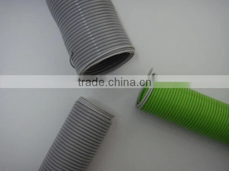 PVC flexible pipe/ flexible steel wire reinforced hose