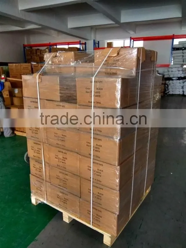 China manufacturer shinny cloth duct tape double side cloth adhesive tape cloth tape