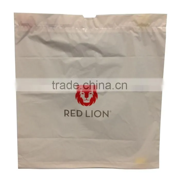disposable plastic cotton drawstring bag