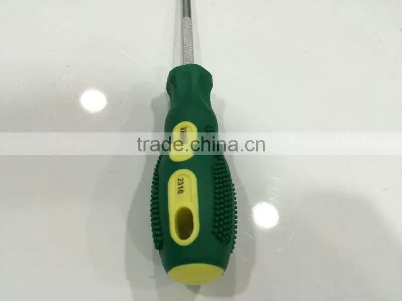 BERRYLION dual color falt head 4 inches screwdriver with anti slip handle