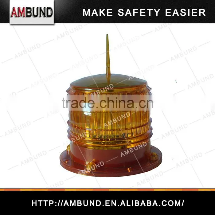 Water Proof IP68 Long Visibility Distance SU1500 LED Solar Warning Light