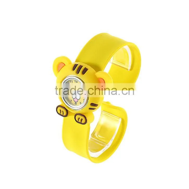 Vogue Watch Animal Slap Snap On Silicone Watch Fashion Watch Manufacturers In China Sports Boys Girls Children Kids Gift
