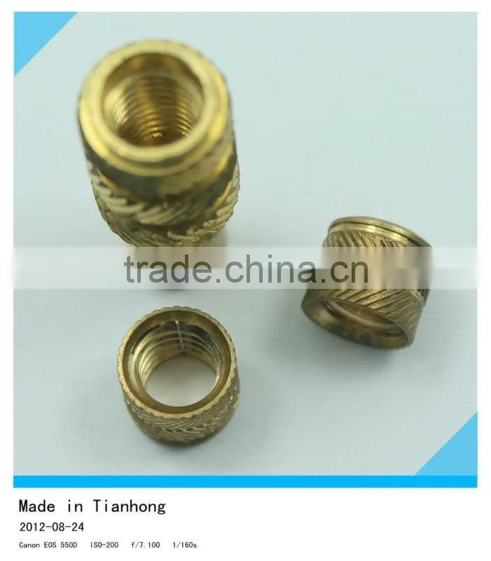 CNC Threading Turning Parts made of brass