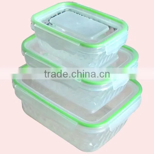 Take away Plastic Lunch Box with Lock