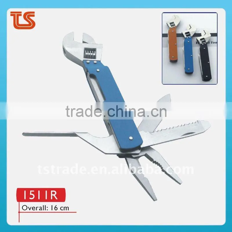 2014 new Stainless steel hand multi wrench HS6601B) tools with spanner