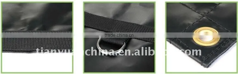 pvc vinyl coated lumber tarps vs steel tarps for flatbeds manufacturer