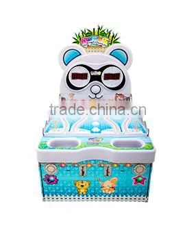 2017 DianFu Panda Around Music Children Capsule and lottery Game Machine For Sale