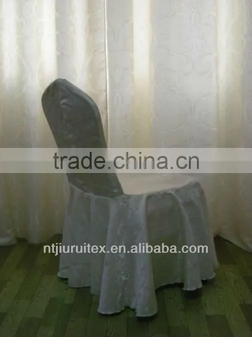 100% polyester chair cover ,pleat chair cover ,wedding chair cover