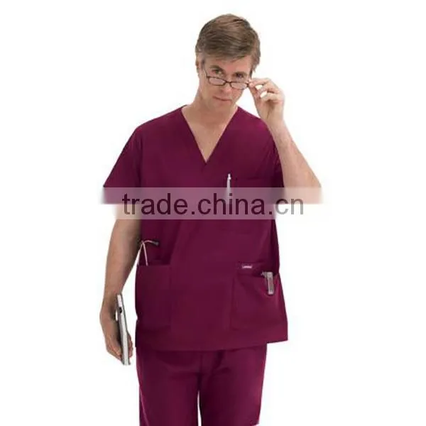 Cheap Hospital UnIform,Uniform for Doctor, Factory Price Scrub Uniform