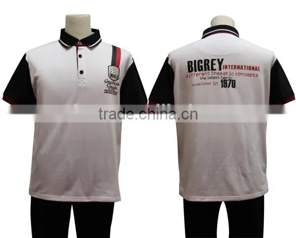 Latest Design Hot Selling Customized Wholesale Men Polo Shirt With Fashion Pattern