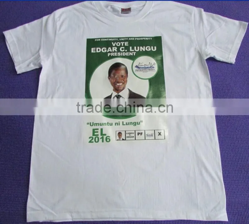 1 dollar cheap polyester elestion t-shirt