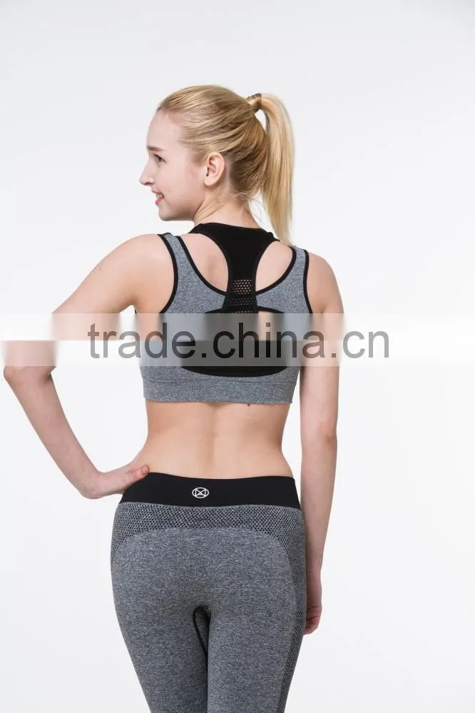 wholesale best support running bra women elastic band sports bra custom