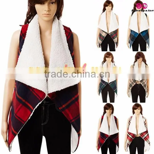 Factory winter vest wholesale fleece vest