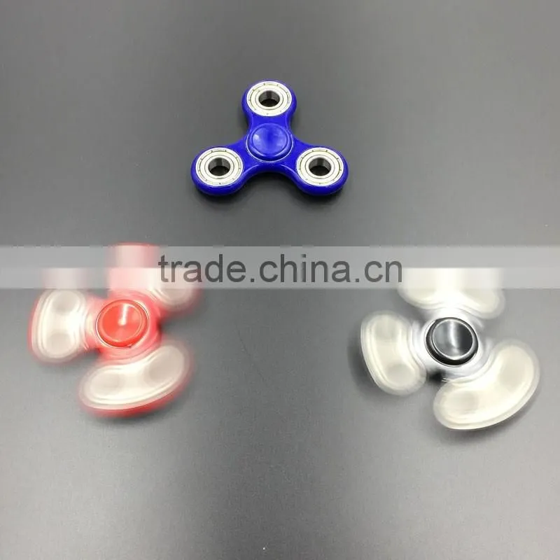 DIY fashion colorful Finger Funny Toy Gift Plastic EDC Hand Spinner for Autism and ADHD