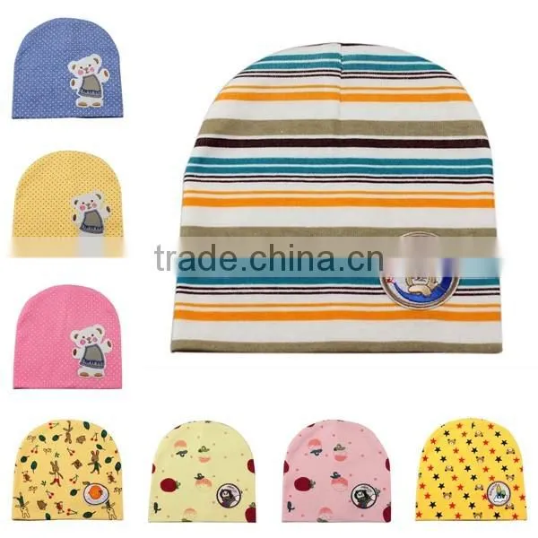 autumn&winter knitted cotton beanie hat