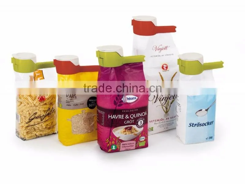 Promotional Plastic Bag Clip / Plastic Food Bag Clip / Plastic Bag Seal Clip