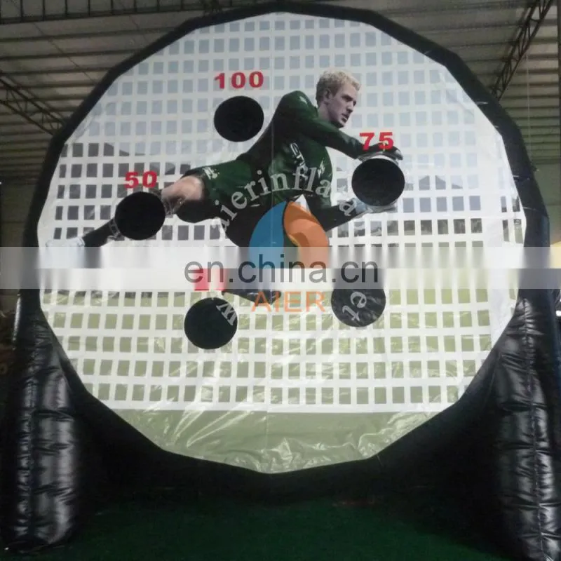 Excellent quality inflatable sport games /adult football dart game / 2 sides football dart inflatable