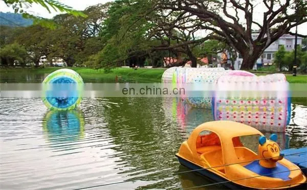 Half Transparent Inflatable Roller Ball for sale