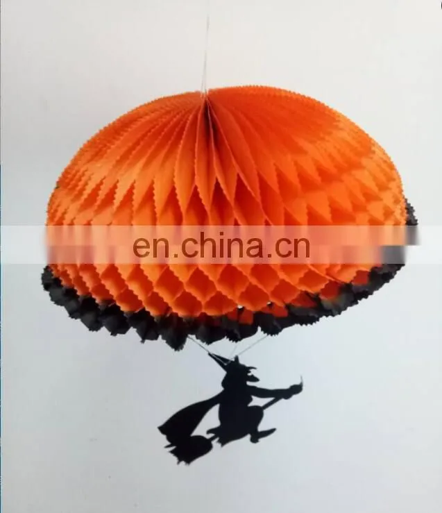 Halloween decoration paper pompom ornaments