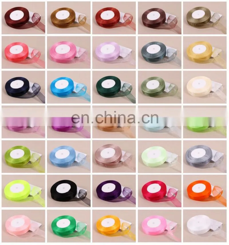 2015 Latest Fashion Graceful Crumpled Pure Silk Satin Ribbon