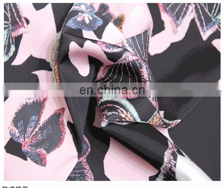 Wholesale Custom-Made Printed 60*60 90*88 Rayon Plain Fabric For Garment