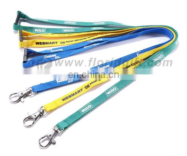 Cheap polyester custom dye sublimation lanyard with logo