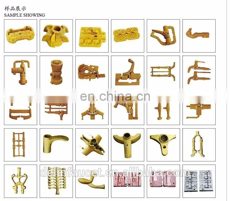 Precision upward die casting machine in faucet production line