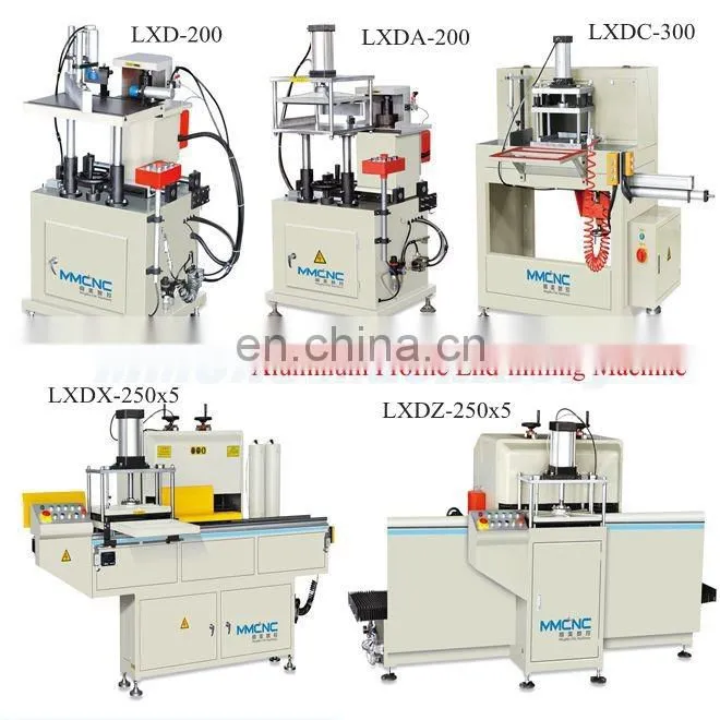 LXDA-200 small size aluminum window door end milling machine