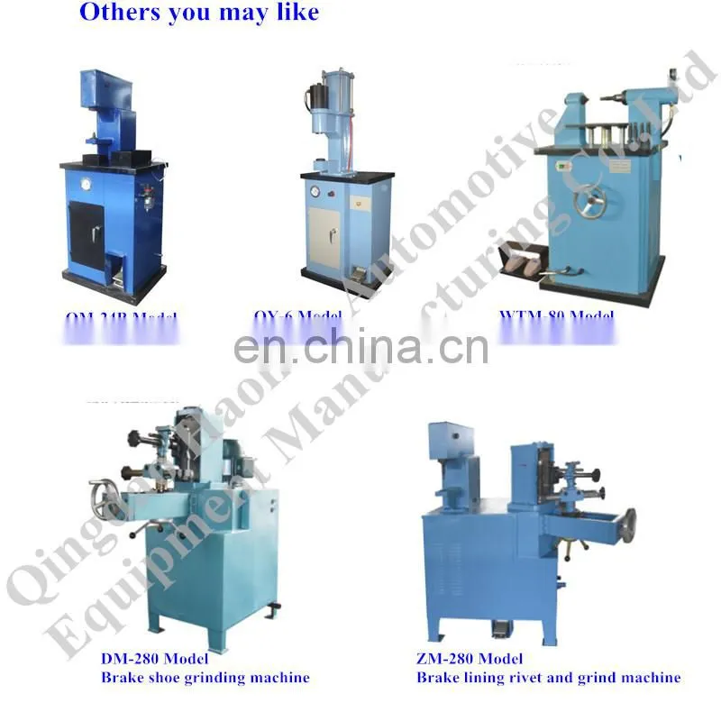 Brake Shoe Riveting and Grinding Machine